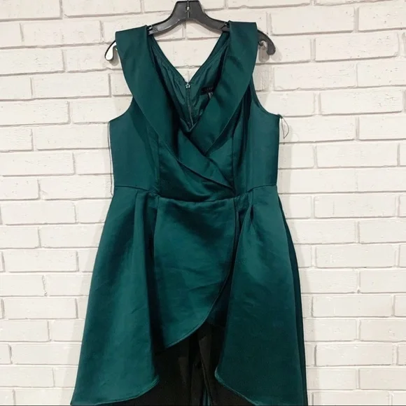 Aidan Mattox Women's Green Peplum Jumpsuit - www.sanvalentin.cl